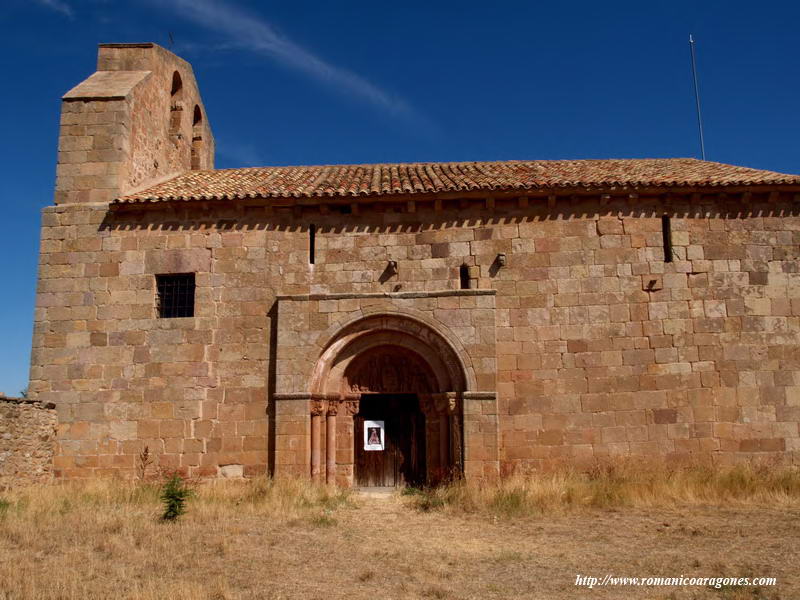 FACHADA SUR DEL TEMPLO